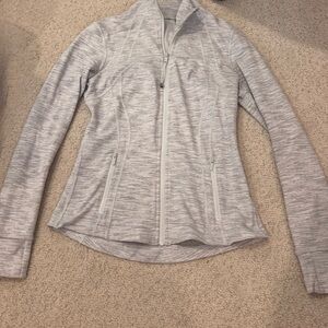 Lululemon Heathered Light Gray Define Jacket *GREAT CONDITION*